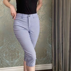 Gingham Pinup Capris